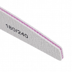 Пилка шлифовальная тм ЮL 2-х сторонняя, 100/180 и 180/240 грит, ЭВА, пластик, 17,8 см, 2 формы
