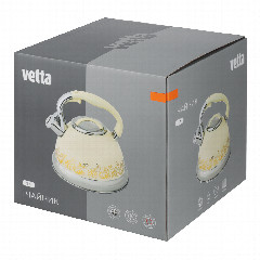 VETTA Чайник стальной 3,0л "Золотая вязь", индукция
