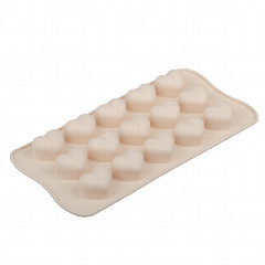 VETTA Форма силиконовая для шоколада и льда 15 ячеек, 21x10x1,6см "Конфета", 3 цвета