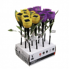 INBLOOM Фонарь на солн батарее 30х4.8см, 1LED, белый, 1.2V 40mAh Ni-MH, пластик