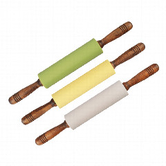 VETTA Скалка силиконовая 43х5см, 3 цвета, HS-RP003