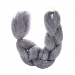 ЮНИLOOK Коса цветная, длина 60см, нейлон, 4-6 дизайнов, ACS-74