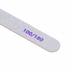 Набор пилок для ногтей тм ЮL 2-х сторонние, 3 шт, 100/180 и 180/240 грит, щепа, 17,8 см