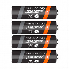 Батарейки AA BY (LR06) 4шт в блистере, щелочные 1.5V, высокой ёмкости
