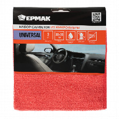 NEW GALAXY Набор салфеток из микрофибры 3шт, 30х30см, Universal
